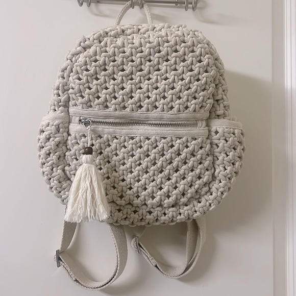 Sigrid Olsen - Crochet Mini Backpack - TWICE WORN! - Picture 3 of 9